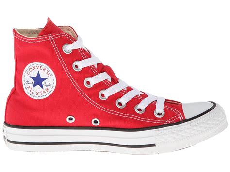 red converse sneakers